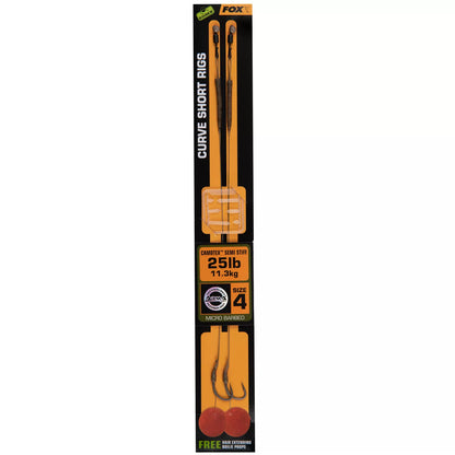 Edges™ Curve Short Camotex Semi Stiff Ready Rigs