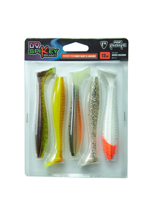 Spikey Shad - Mixed Colour Pack UV