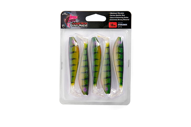 Fox Rage Zander Pro Shad Single Colour Packs UV