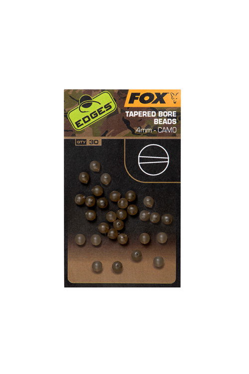 Edges™ Camo Tapered Bore Bead 4mm