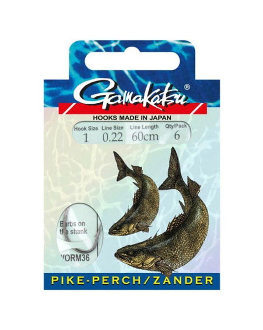 WORM36 | Pike-Perch / Zander Hooks