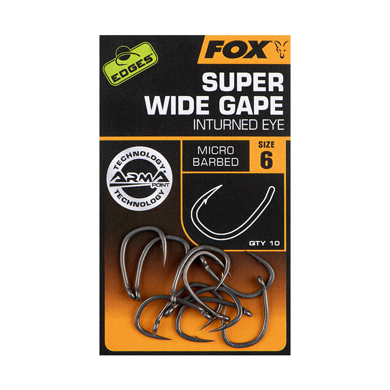 Edges™ Armapoint® Super Wide Gape (Inturned Eye) Hooks