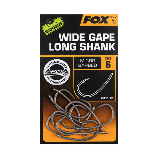 Edges™ Armapoint® Wide Gape Long Shank Hooks