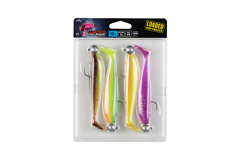 Zander Pro Shad - Loaded Lure Pack UV