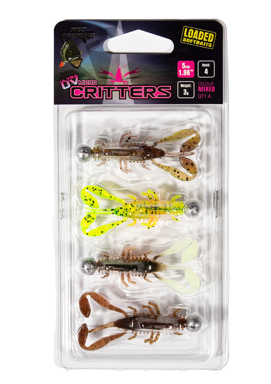 Micro Critter - Loaded Lure Pack UV