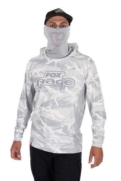 Rage® UV Hooded Light Camo Top
