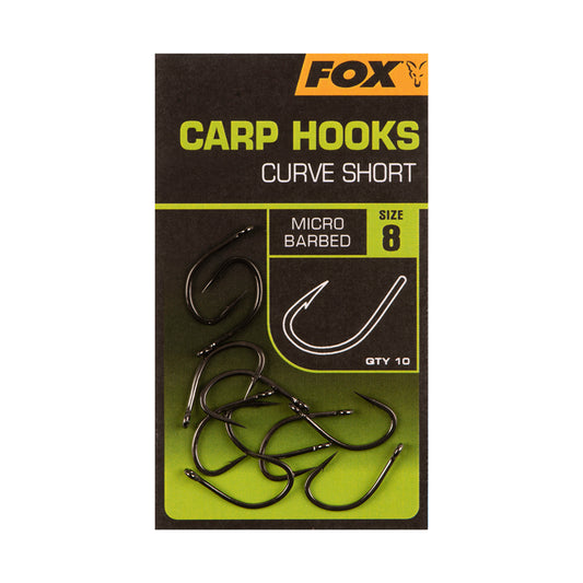 Curve Shank Short Carp Hooks